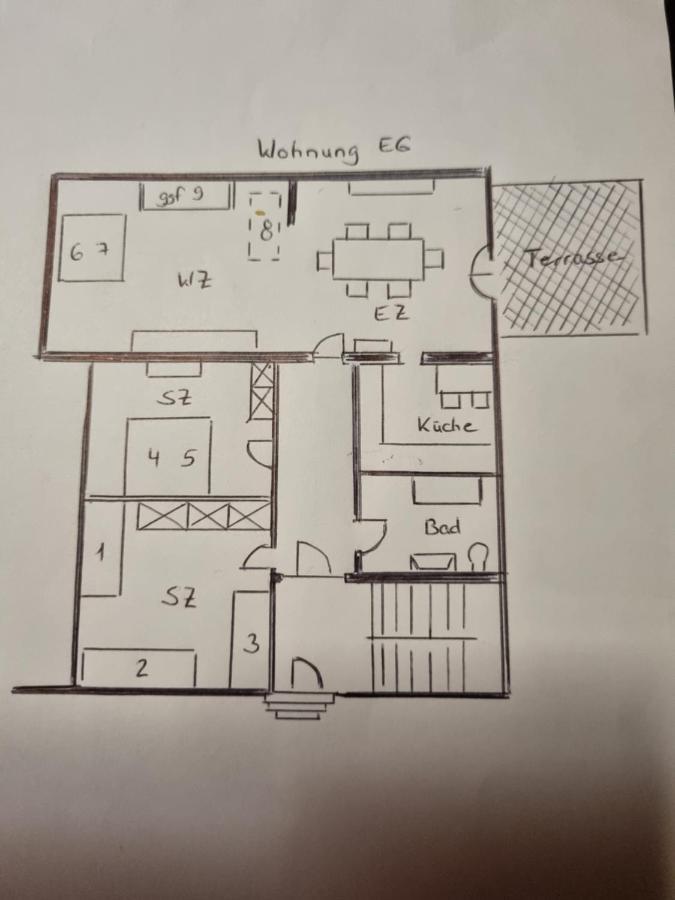 Ferienwohnung Toge Wadgassen Exteriör bild